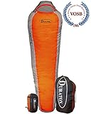 DURATON Mummy Sleeping Bag 20 Degree Weather, Lightweight with Compression Sack for Camping or Backpacking; Warm for Both Adults and Kids