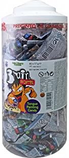 Brain Painter SOUR Lollipop 3 D COLA CHERRY FLAVOURS Sweets 80 X 17G