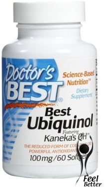 Ubiquinol Featuring Kaneka's Qh (100mg), 60-Count by Dr. Best