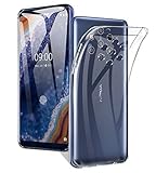 AVIDET Nokia 9 PureView Case, Crystal Clear Soft Thin Anti-Scratches Cover Compatible for Nokia 9 PureView (Clear)