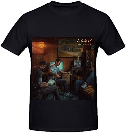 Logic Under Pressure Hits Album Men O Neck Custom Shirts Black