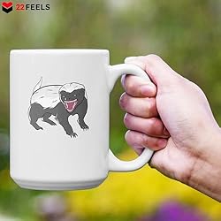 22Feels Large Team Honey Badger Gift Funny Men