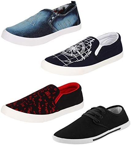 Combo-(4)-361-462-461-349 Multicolor Casual Loafers Shoes for Men