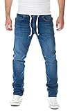 Yazubi Designer Sweatpants in Jeans-look - Slim Fit - Erik - Jeans Jogger Pants