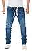 Yazubi Designer Sweatpants in Jeans-Look - Slim Fit - Erik - Jeans Jogger Pants