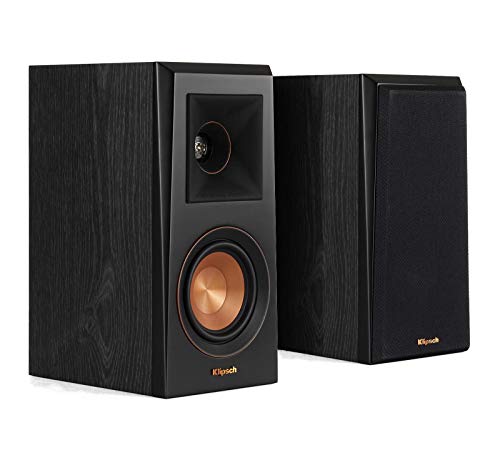 Klipsch RP-400M Reference Premiere Bookshelf Speakers – Pair (Ebony) (Renewed)