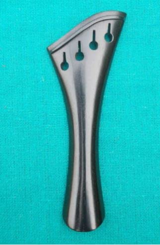 MUSICAL STRING Violin Tailpiece Ebony wood Harp Model Round style 4/4 BestQuality