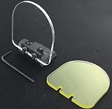 SportPro Flip Up Scope Lens Protector Mount with Two Lens A for AEG GBB Airsoft - Black