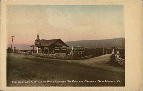 Amazon Com The Old Log Cabin And Road Leading To Endless Caverns