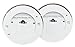 Kidde i9060 Battery-Operated Ionization Sensor Smoke Alarm with Hush Feature, 2-Pack