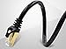 Cables Direct Online 30FT S/FTP Cat7 Copper Network Ethernet Patch Cable, Internet Wire, Compatible with PC, Laptop, Modem, Router, TVs, Printer Cord, Consoles for Home and Office (30ft, Black)