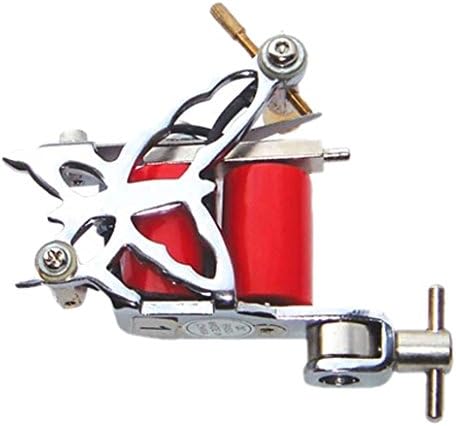 DEHANG 8 Wrap Butterfly Tattoo Machine Dual Coils - Silver