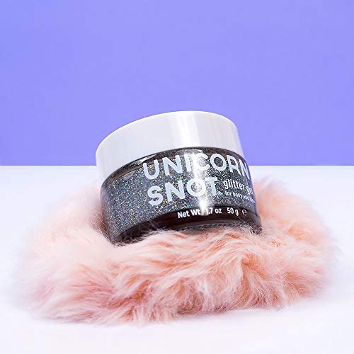 Unicorn-Snot-Holographic-Body-Glitter-Gel-Vegan-Cruelty-Free-Perfect-for-Festival-Rave-Costume-Silver-16-Ounces