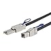 CableCreation 3.3FT External HD Mini SAS SFF-8644 to SFF-8088 Cable, 1M/ Black