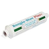 Garden Hose Water Filter for RV and Outdoor use - Removes Chlorine, Chloramines, VOCs, Pesticides/Herbicides Boogie Blue Plus High Capacity Filter - The Organic Gardener's Choice