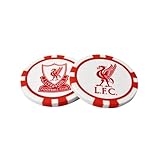 Liverpool Fc Poker Chip Ball Marker 2-pack - White/red