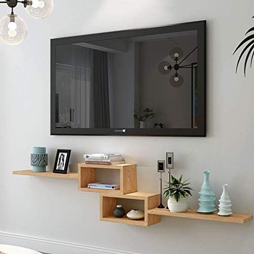 セットトップボックスdvdプレーヤーソケット収納ボックスルータシェルフの棚ホームデコレーション写真表示レッジ主催ユニットテレビシェルフ壁掛けシェルフをフローティングフローティング棚 Size 2 Unit 2 Rack 40cm Creare Cld Jp