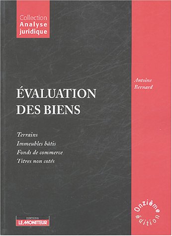 Évaluation des biens