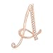 SenFai 26 Single Initial Alphabet Letters Personalized Charms Brooch Pin