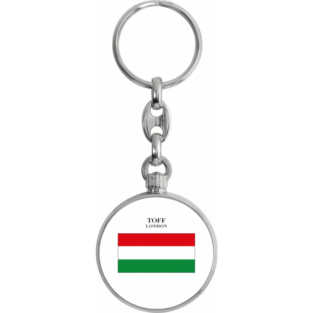 Toff London Hungary Flag Keyring