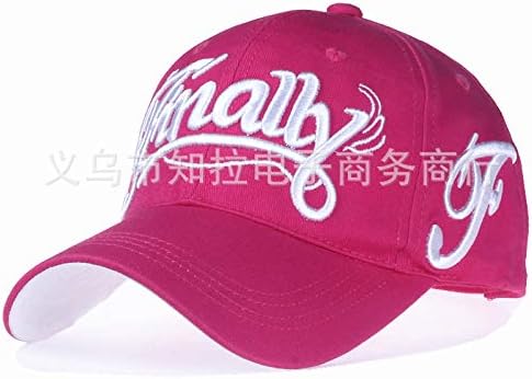 zhuzhuwen Cotton cap embroidery English alphabet duck tongue baseball cap Korean version of men and women wild curved hat 3 adjustable