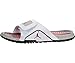 Nike Men's Jordan Hydro IV Retro White/Fire Red/Black/Tech Grey Sandal 10 Men US