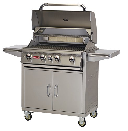 Bull Outdoor Products BBQ 44000 Angus 75,000 BTU Grill with Cart, Liquid Propane