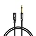 3.5mm Extension Cable, iXCC 3ft 3.5mm Male to Female Gold-Plated Corrosion-Resistant Universal Audio Stereo Extension Cable for Smartphone/Tablet/Speaker and More