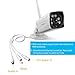 [6 LEDs & Wider FOV] xmartO Auto-Pair Wireless Security Camera System Outdoor, 4 Channel 1080p FHD NVR, 4pcs 720p HD WiFi Cameras with Audio Compatible, 100ft IR Night Vision, Dream Liner WiFi Relay