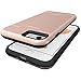 iPhone 8 case,iPhone 7 case, Amuoc Dual Layer Advanced Shock Absorption Protective with Card Holder and Kickstand Wallet Case Heavy Duty Bumper for iPhone 7