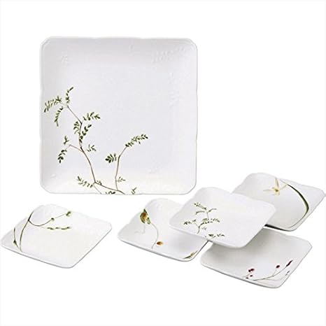 Amazon Co Jp ナルミ 里花暦 スクエアパーティーセット プレート日本製 ランキング 人気 おすすめ おしゃれ セットギフト ブランド 結婚祝い プレゼント 内祝い 贈答品 用 高級 お祝い 和テイスト 和風柄 お皿 サラダ 和食器 引き出物 F7181ht04 ホーム キッチン