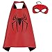 Spiderman Whoopgifts Superhero Superman Kids Cape and Mask Costume for Child