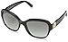 Michael Kors MK6027-309911 Sunglasses TABITHA III BLACK/BLACK GLITTER w/GREY GRADIENT 55mm