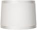 Brentwood White Fabric Drum Shade 13x14x10 (Spider)