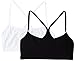 Trimfit Big Girls' Racerback Crop Top (Pack of 2)