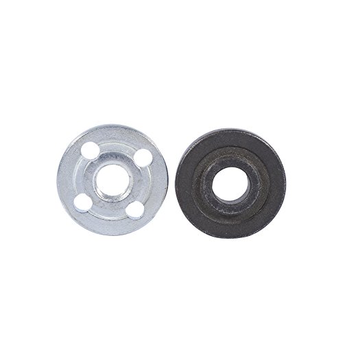 1 Pair Angle Grinder Outer Lock Flange Nut Replacement Electrical Angle Grinder Fitting Part Inner Outer Flange for 9523
