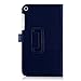 kwmobile Elegant synthetic leather case for Asus Fonepad 8 FE380CG ME380CXG FE380CXG in dark blue with convenient STAND FEATURE
