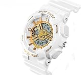 Water-proof Digital-analog Outdoor LED Shock-proof Youth Sport Watches For Ages 7-15 Years Old Boys