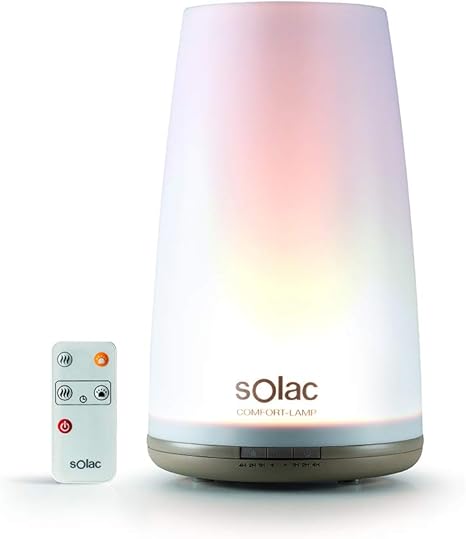 solac hu1065 comfort lamp humidificador ultrasonico y lampara multicolor