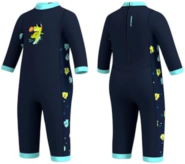 SUMMER SUN ベビー　1-2歳　ウエットスーツ　wetsuit Amazon.com: Swimbubs Baby Swimming Wrap Toddler Wetsuit Boys