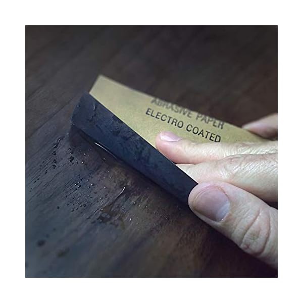 HAWERK Profi Schleifpapier Set | 80-3000 KÃ¶rnung, 45 StÃ¼ck | Nass und Trocken | Schleifpapier fÃ¼r Holz, Metall, Auto, Lack, HolzmÃ¶bel, Stein, Lack, Glas | Nassschleifpapier, Sandpapier Set – Bild 7