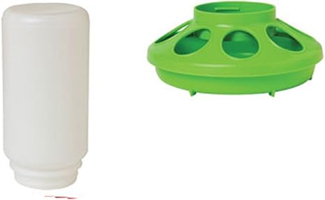 Amazon Com Miller Little Giant Plastic Chicken Chick Feeder Jar