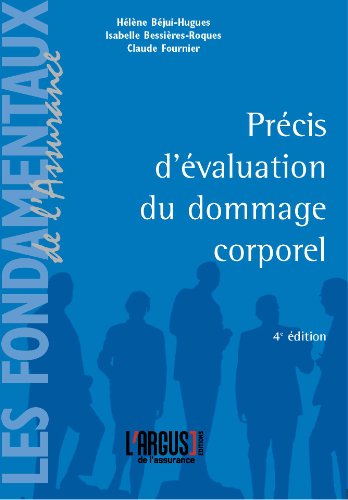 Précis d'évaluation du dommage corporel