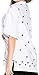 La Leela Blouse Casual Women Hawaiian Shirt Embroidered Workwear Short Sleeve Dress Top