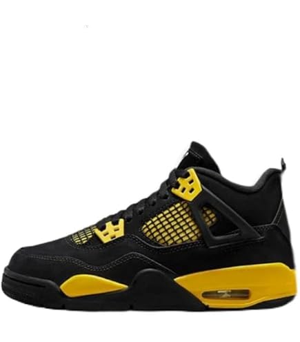 Amazon.com | Jordan Youth Air 4 Retro GS 408452 016 Red Thunder