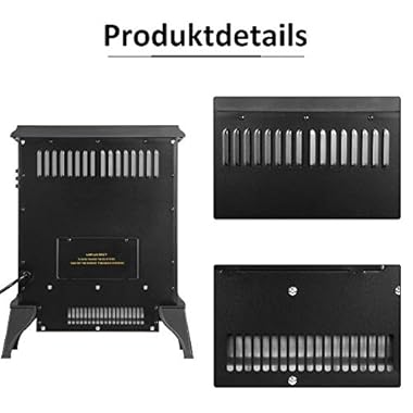 Flieks Elektrische Kamine Eckkamin Standkamin Kaminofen Wandkamin mit