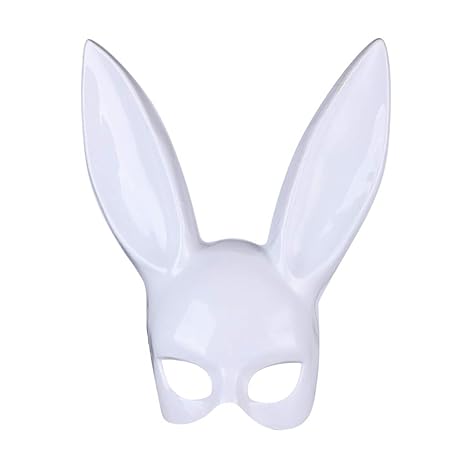 LEEDY ? Erwachsene Bunny Maske Frauen Masquerade Hasenmaske Kaninchen Maske Bunny Rabbit Maske für Geburtstagsfeier Ostern Ha
