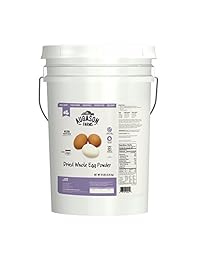 Polvo de huevo entero deshidratado Augason Farms D