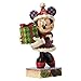 Jim Shore for Enesco Disney Traditions by Christmas Minnie Figurine, 4.5