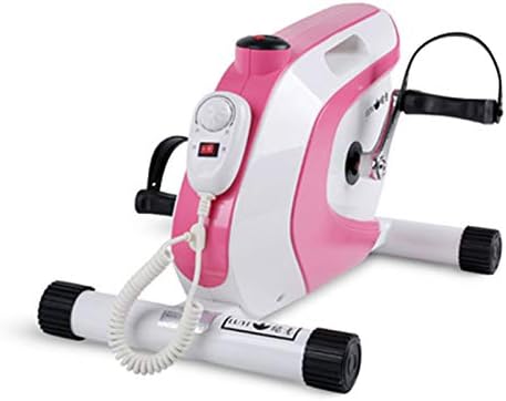 Exercise Bike Resistance Adjustable Mini Pedal Exerciser w/LCD Display - Pedal Motorized Trainer for Seniors, Handicap, Disabled and Stroke Survivor